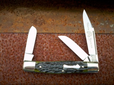 Fight'n Rooster Stockman Green Pick Bone.jpg