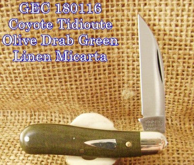 GEC 180116 Coyote - Olive Drab Green Linen Micarta - Labeled.JPG