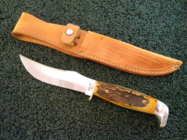 Case XX USA 1965-69 Stag 523-5 Sheath Knife - Mint