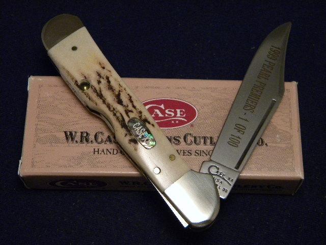 Case XX USA 1999 Genuine Vintage Stag 51549L SS Pearl Premier