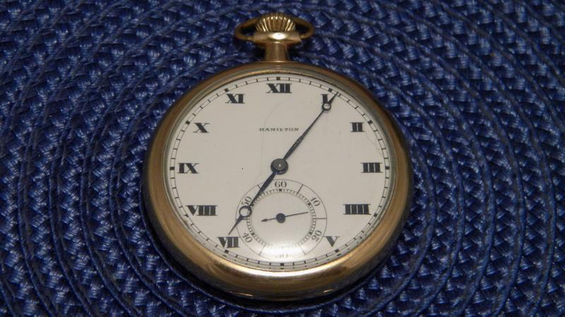 Hamilton 910 pocket online watch