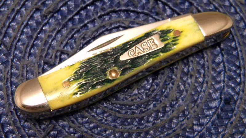 Case XX USA 2002 Green Bone Limited Edition 6220 SS Peanut Knife