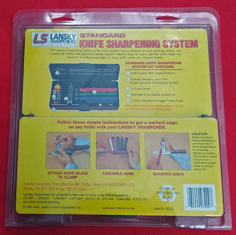 Lansky LKC03 (LS1) Standard Knife Sharpening System