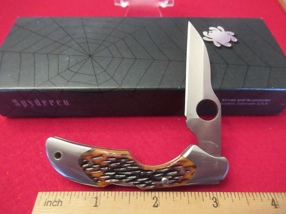 Spyderco 8cr13mov Kiwi For Sale