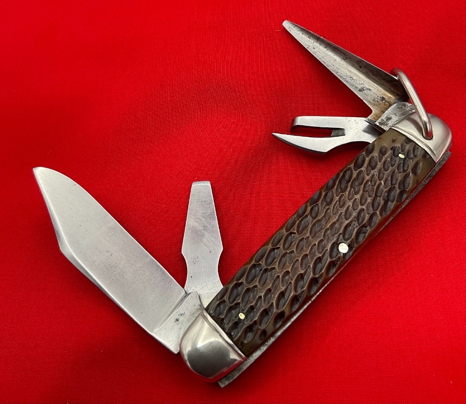 Vintage NEW YORK KNIFE CO Model No. BS1 Official Boy Scouts of