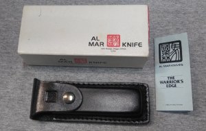 Al Mar Games-Keeper, Box & Sheath Only - Knife Not Included