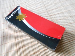 Spyderco Knife Box-C81G P2 Paramilitary's 2   NO KNIFE