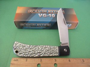 Rough Ryder Aluminum Slipjoint  VG-10