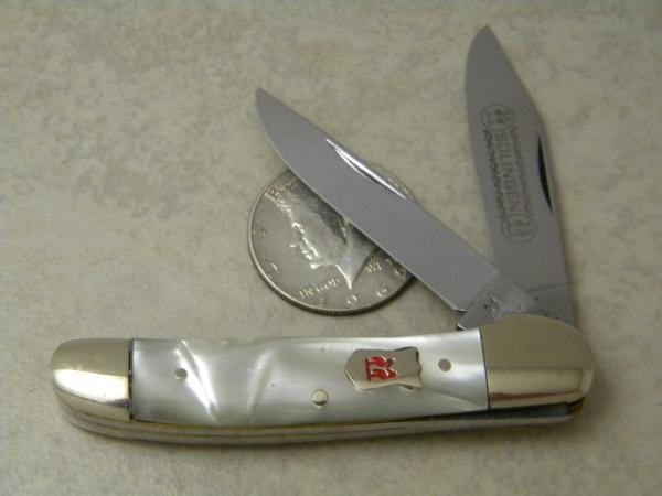 Robt Klaas Kissing Crane Solingen Germany 3024 Mini Copperhead Knife c.1978