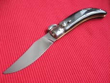 Italian LEPRE Horn Catalana Knife Limited Edition MANIAGO ITALY