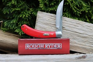 ROUGH RYDER RED MICARTA LARGE BOW TRAPPER