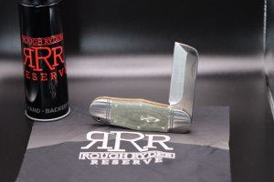 ROUGH RYDER RESERVE OD GREEN MICARTA HIPPO TOE