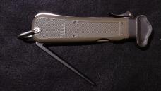 Bund Paratrooper Gravity Knife - OFW Messer with Take-Down Button