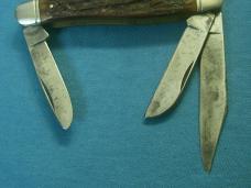 VINTAGE CAMILLUS NEW YORK USA 89 STOCKMAN CATTLEMANS FOLDING POCKET KNIFE KNIVES OLD