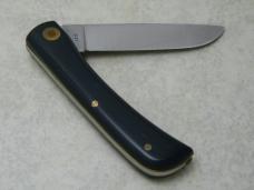 Case XX USA 1 Dot 1979 Black 2137 Carbon Steel Sod Buster Jr. Knife