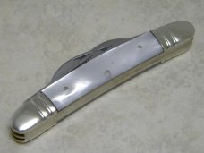 Bulldog Brand Solingen Germany "In Memory of Jim Parker" Pearl Large Congress Knife c.2006