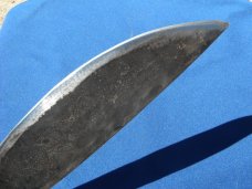 Hand forged Bolo knife /sword from the Philippines.  The blade is SHARP!