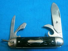 VINTAGE FOREST MASTER COLONIAL PROV USA SCOUTS SCOUT CAMP SURVIVAL FOLDING POCKET KNIFE KNIVES OLD