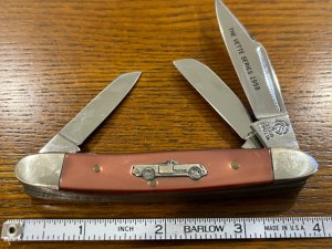 Parker Cut. Co./TSCO Corvette Series 1958 Stockman w/Copper Foil Scales SN#151