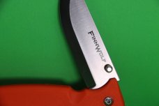 Cold Steel 20NPJ Finn Wolf Folding Knife 3.5" Blade, Blaze Orange Griv-Ex Handles, Lockback