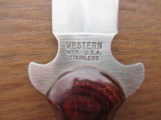 Western W77 Boot Knife With Sheath LNIB  