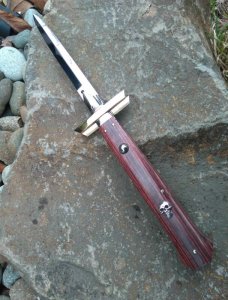 Custom 11 Inch Cocobolo Picklock By Rubens Blades