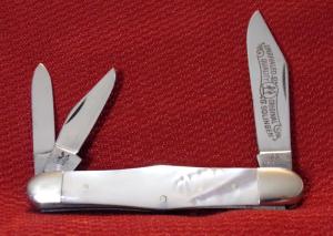 KISSING CRANE GENUINE PEARL WHITTLER 1970S CHECK OR MONEY ORDER