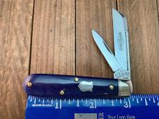 Great Eastern Cutlery Northfield Boys Knife #14 Navy Blue Smooth Bone 2023