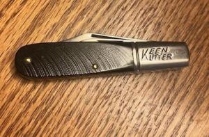 KEEN KUTTER BARLOW IRON BOLSTERS (CHECK ALL MY LISTINGS A LOT OF LOWERED PRICES !!)