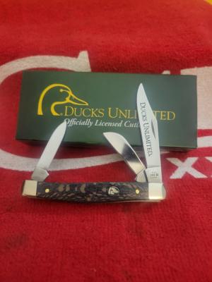 Case xx med stockman knife * ducks unlimited 