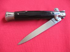 Vintage VIRGINIA 9" Italian STILETTO Horn Switchblade Knife.