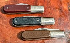 3 Barlow Knives In Good Condition - Imperial, Sabre, & Providence Cutlery Co.