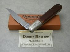 Remington One R1240 Musket-1 Delrin Daddy Barlow Knife in Box