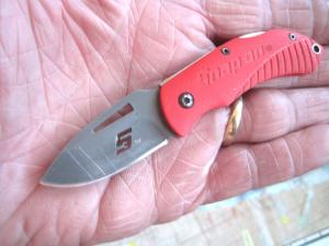 BROWNING SNAP-ON TOOLS SEK45R Red Small Lockback Knife 