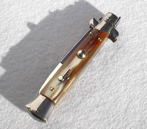 NEW FRANK BELTRAME 9quot BEAUTIFUL BRAZILIAN HORN BAYONET BLADE ITALIAN STILETTO