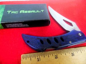 WELL BUILT FOR DAILY CARRY THIS TAC ASSAULT LOCKBACK WITH BOX IS A JEWEL