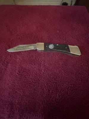 1984 NKCA Bertram Hen n Rooster Lock Blade