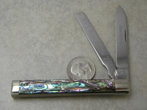 Queen Cut Co Titusville PA Number 96 Abalone Pearl Physicians Knife