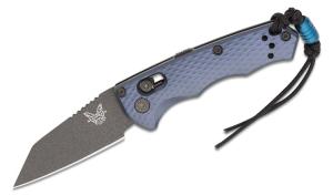 Benchmade 2900BK AUTO Immunity Cobalt Black Wharncliffe Blade Crater Blue- Authorized Dealer-