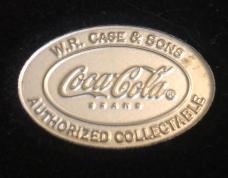 New in Tin Case Coca Cola Blue Tiny Trapper