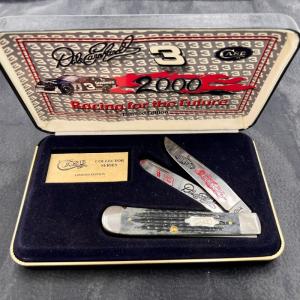 W R Case amp Sons Cutlery Co Collector Series Limited Edition Dale Earnhardt 3 Pocket knife box 