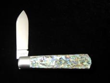 Beaver Falls Cutlery LVS Abalone Jack Knife from Cooper Cutlery Made In USA 2023