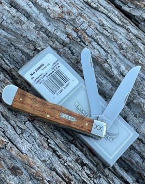 CASE XX  SFO 2018 GOLD CURLY OAK WOOD TRAPPER