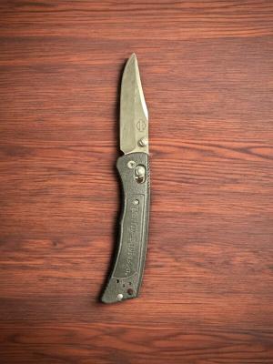 Harley-Davidson Mini-Hardtail 325quot Satin D2 Blade Valox Handle