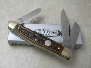 Boker Tree Brand Solingen Germany 8573 Bone Stockman Knife NIB