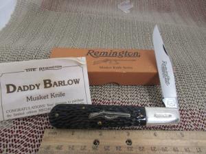 Remington Daddy Barlow Musket Series Knife Model  RB1240