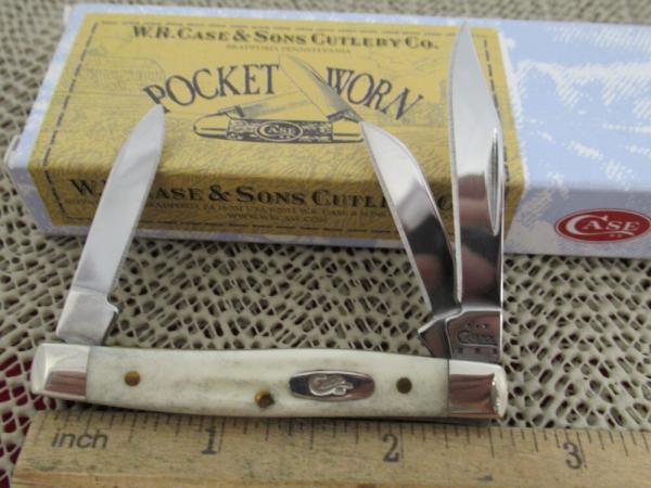 Case XX 2004 White Bone Stockman Pattern # 6333SS