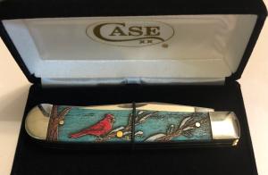 New in velvet display 2022 Case Cardinal Trapper