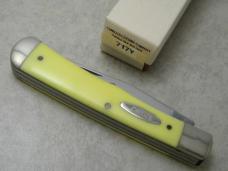 Camillus New York USA Yello-Jaket 717 Delrin Trapper Knife NIB