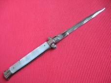 Vintage Unusual ROMO 11" Kriss Stiletto Switchblade Knife.